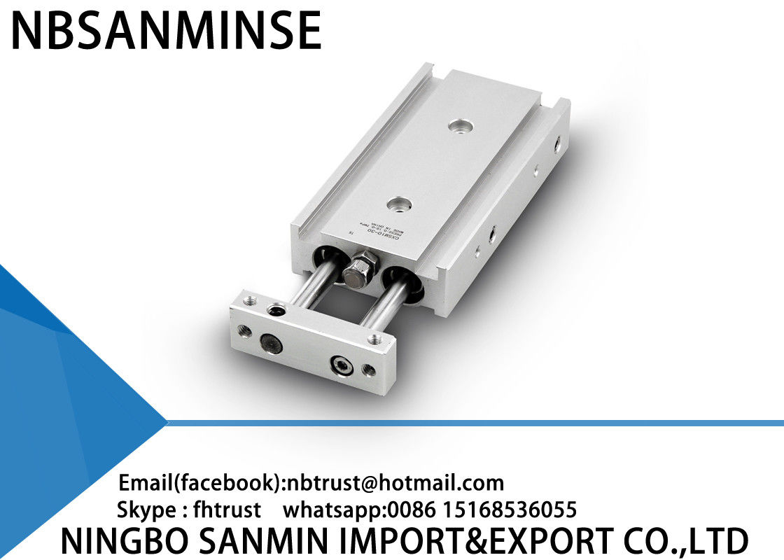 custom double rod smc pneumatic cylinder basic type 6mm 10mm 15mm 10mm size