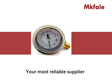 liquid filled water pressure gauge