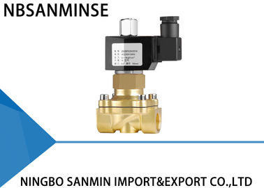 Z6 Anti Explosion Forged Brass Solenoid Valve Normally Open 0 - 65 ℃ Temperature