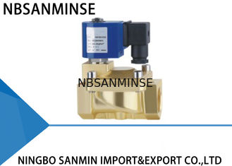 P6 Two Way Forged Brass Solenoid Valve Pilot Operated Solenoid Valve
