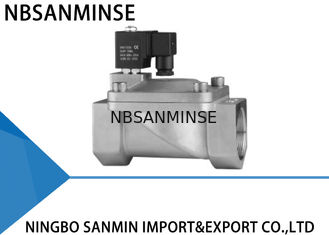 P7 Large Diameter Normally Open Solenoid Valve Stainless Steel 304 / 316