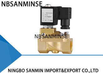 Custom PM 2 / 2 Way Brass Solenoid Valve Latching Solenoid Valve For Gas