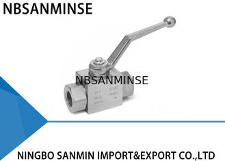 High Pressure Stainless Steel Hydraulic Ball Valve 2 way 1/8" - 2" KBH MKH Series Industry for water oil gas