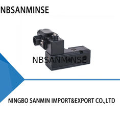 Tube Plate Type Single Coil Pneumatic Solenoid Valve 0.15-0.8Mpa NBR Seal DC24V 3.5W