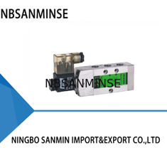 All Stainless Steel Plate Type Single Electric Control Solenoid Valve NBR PUR Seal