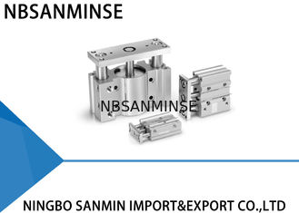 MGP Series Compact Guided Pneumatic Cylinder 12 - 100mm Bore Size Double Acting Action