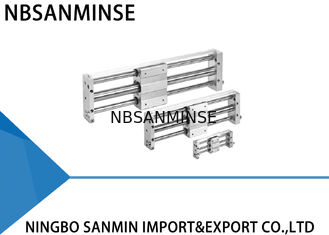Ball Bushing Bearing Pneumatic Air Cylinder Magnetically Coupled Rodless