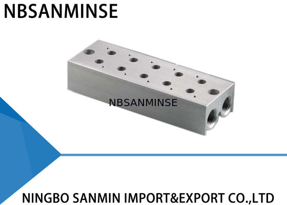 ISO Pneumatic Solenoid Valve Manifold Assembly for Airtac Festo Parker CKD  Valve Combination Base