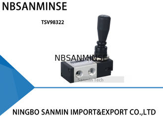 G 1/4 " Lock Type Pneumatic Mechanical Valve Hand Pull Valve Two Position Five Way Two Position Three Way