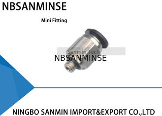 PC - C Compact One Touch Fitting Mini Fittings Pneumatic Push In Pneumatic Air Male Straight Fitting Sanmin