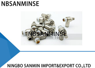 SCT All Metal Brass Fitting Push In Speed Controller Brass Pneumatic Air Flow Control Valves Sanmin