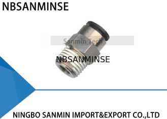 PCP All Brass Body With Plastic Sleeve Push - In Fitting Pneumatic Pipe Fittings