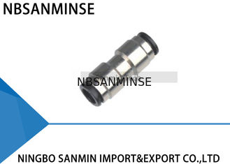 PUP Pneumatic Air Fittings With Plastic Sleeve Push - In Fitting Union Straight
