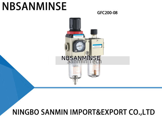 AIRTAC Type FRL Units Air Filter Regulator Lubricator 1/8 1/4 3/8 1/2 1.0Mpa GFC200 300