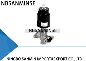 Pneumatically Operated 3 - Way Angle Seat Valve Manifold Valve Type JDF1300