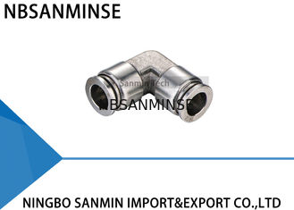 SS316L Stainless Steel Pneumatic Air Fittings Pneumatic Tube Union Elbow Fitting