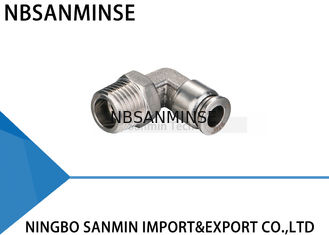 Pneumatic Air Fittings Male Elbow NBSANMINSE SSPL M5 M6 1/8 1/4 3/8 1/2 SS316L Air Components