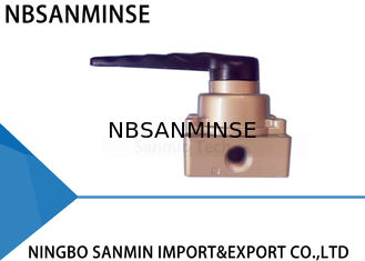 1/8 1/4 3/8 Drawing Pneumatic Mechanical Valve Hand Switching NBSANMINSE HV200-02 HV300-03 HV400-04