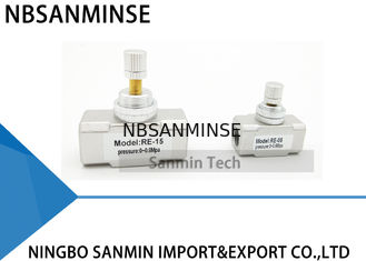NBSANMINSE RE Flow Capacity Control Valve G Thread 1/8 1/4 3/8 1/2 Pneumatic Air Standard Type Control Valve
