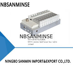 GVT-S/GVT-M Series half-pipe bus Valve Island bottom connection bus Valve terminal