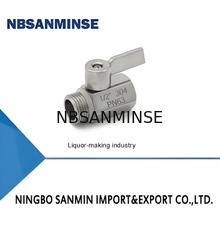 Shaped Mini Ball Pneumatic Control Solenoid Valves