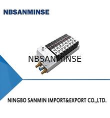 Multi-pin plug connection + manifold block  Valve group