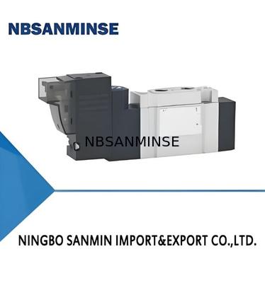 AC220V 1.0MPA Aluminum 5/2 Way Pneumatic Solenoid Valve for Industrial Automation