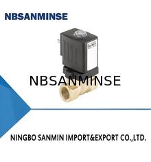 Servo-assisted 2/2-way Diaphragm Valve with Steel Material and Brass Solenoid Valve