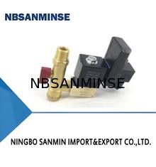 SR-G-15 4Mpa G 1/2 High Pressure Solenoid For Electronic Drain Valves Air Compressor Valve Brass Solenoid Drainer NBSANMINSE