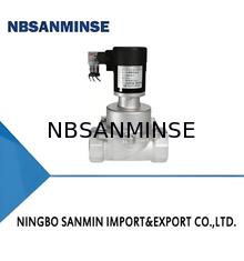 304 Stainless Steel Chemical Solenoid Valve with DC12V-AC380V Voltage and 5-50°C Working Temperature