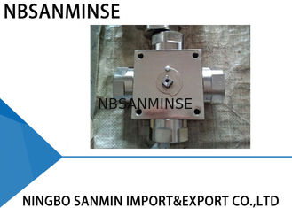 KHB4K Carbon Steel Ball Valve G Thread Four Way Marine Ball Valve Manual Power