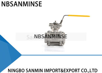 CF8M 1 inch Hydraulic High Pressure Ball Valve 1000psi WOG Stainless Steel SS316 Oil Gas Water Pipe Line Application