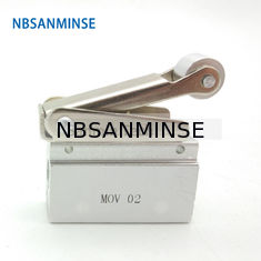 NBSANMINSE MOV 1/8 G Thread Mechanical Valve Pneumatic Control Air Valve Roller push selection for Package machine Autom