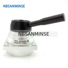 NBSANMINSE K34R6 G1/4" Hand Switching Valve Drawing Valve Mechanical Pneumatic Manual Valve G 1/4 Thread