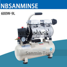 600W - 9L Mini Air Compressor Oilless High Pressure Mute Design Wood Working Home Application AC220V High Quality Sanmin