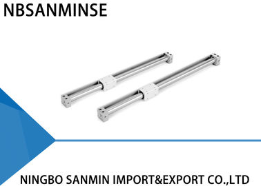 Magnetically Coupled Rodless Cylinder / Basic Type Magnetic Pneumatic Cylinder