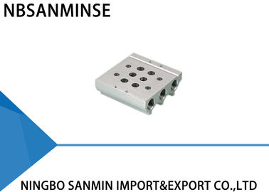 ISO Pneumatic Solenoid Valve Manifold Assembly for Airtac Festo Parker CKD  SMC  Valve Combination Base