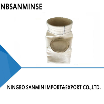 PPS PTFE Composite Needle Felt Dust Filter Bag Customized Diameter Length Dust Proof Baghouse filter bags