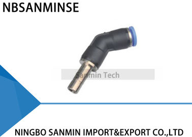 PL45 Degree Elbow Male Connector Pneumatic Air Compressor Push in Fittings