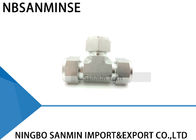UT Union Tee Stainless Steel SS316L Pneumatic Tube Fittings Plumbing Fitting High Quality Sanmin