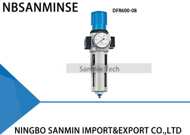 Blue Black Pneumatic Filter Regulator Lubricator Air Source Equipment