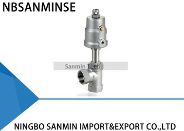 JDF1400 / JDF1500 Pneumatic Angle Seat Valve SS 304 Pneumatic Drain Valve