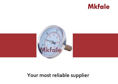 SMKP Chromed Steel Bimetallic Thermometer Temperature Element  Class 2.5 Accuracy