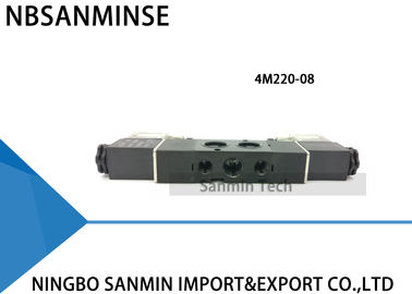 NBSANMINSE 4M Manifold Type Pneumatic Solenoid Valve Single / Double Coil Pneumatic Valve