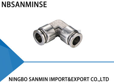 SS316L Stainless Steel Pneumatic Air Fittings Pneumatic Tube Union Elbow Fitting