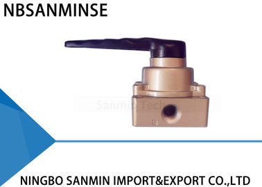 1/8 1/4 3/8 Drawing Pneumatic Mechanical Valve Hand Switching NBSANMINSE HV200-02 HV300-03 HV400-04