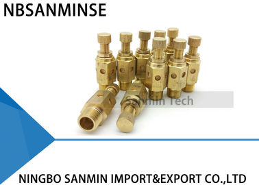 NBSANMINSE C Type Pneumatic Air Fittings Muffler Throttle Valve Pneumatic Brass Silencer