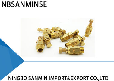 NBSANMINSE C Type Pneumatic Air Fittings Muffler Throttle Valve Pneumatic Brass Silencer