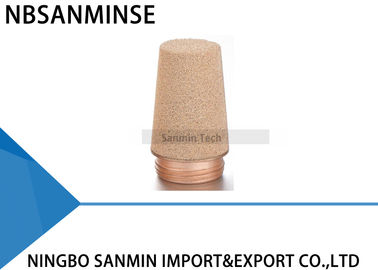 NBSANMINSE SC Type Filter Brass Exhaust Air Silencer Sintered Copper Series Muffler M5 1/8 1/4 3/8 1/2 3/4 1 Size
