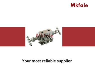 Mini High Pressure Needle Valve Gauge Valve Manifold For Natural Gas Metering Stainless Steel Valve